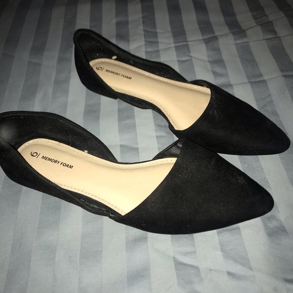 Black flats